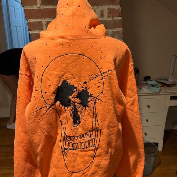 Supreme Ralph Steadman Skull Hooded Sweatshirt for Men - Excellent condition. - Picture 3 of 7